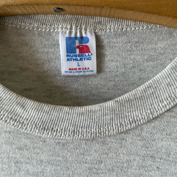 Vintage Russel brand T w hockey slogan - Picture 5 of 6